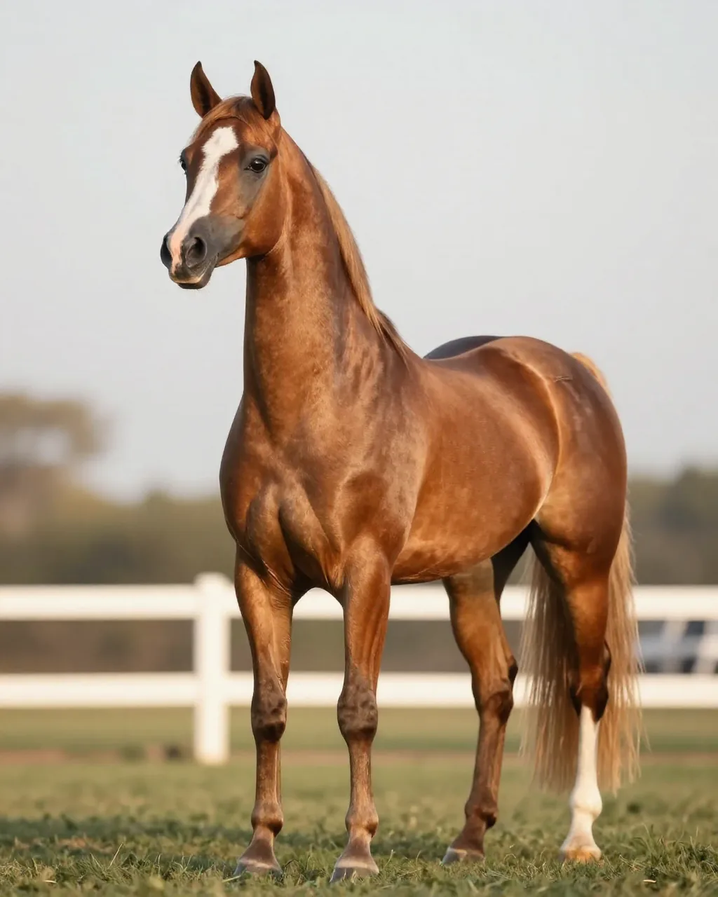 Anglo-Araber, Pferdeportrait