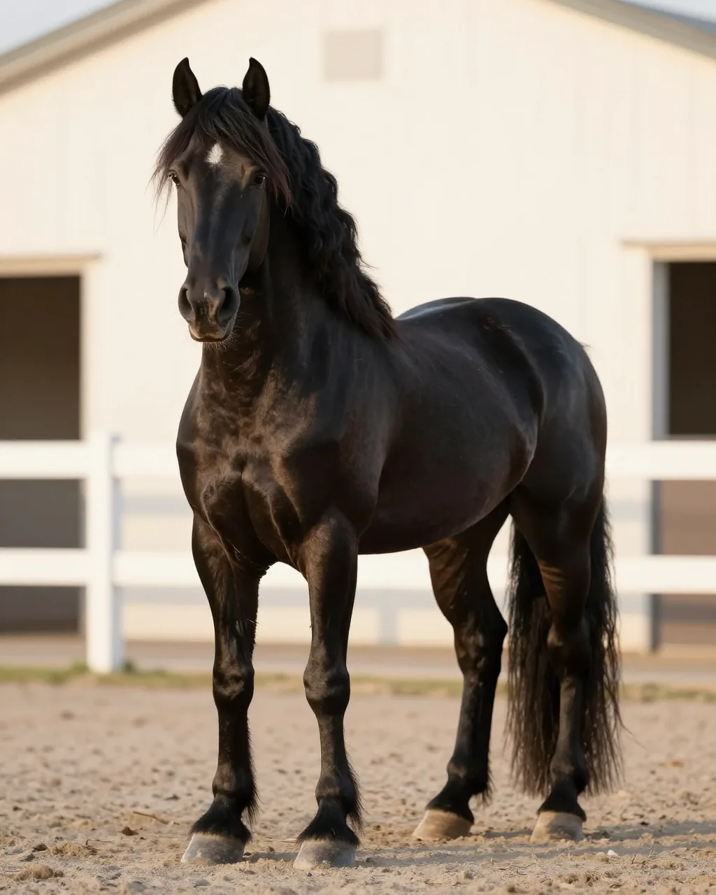 Friese (Friesenpferd), Pferdeportrait