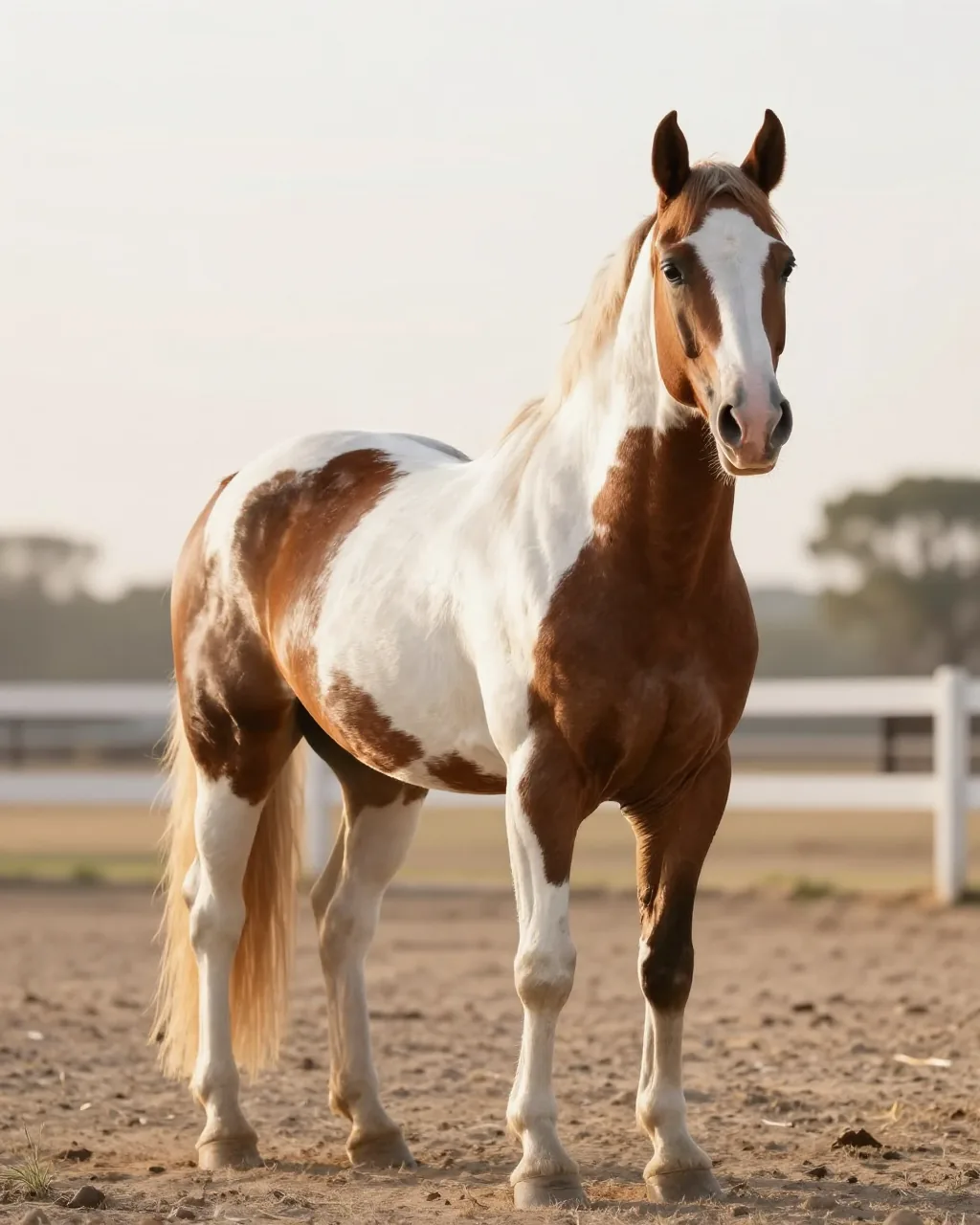 Paint Horse, Pferdeportrait